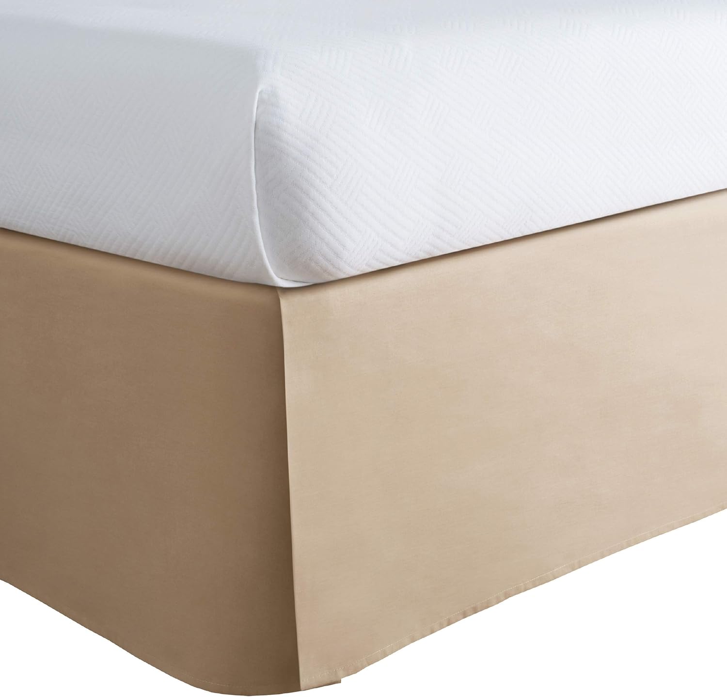 Todays Home Classic Tailored Bed Skirt Mocha Twin Size