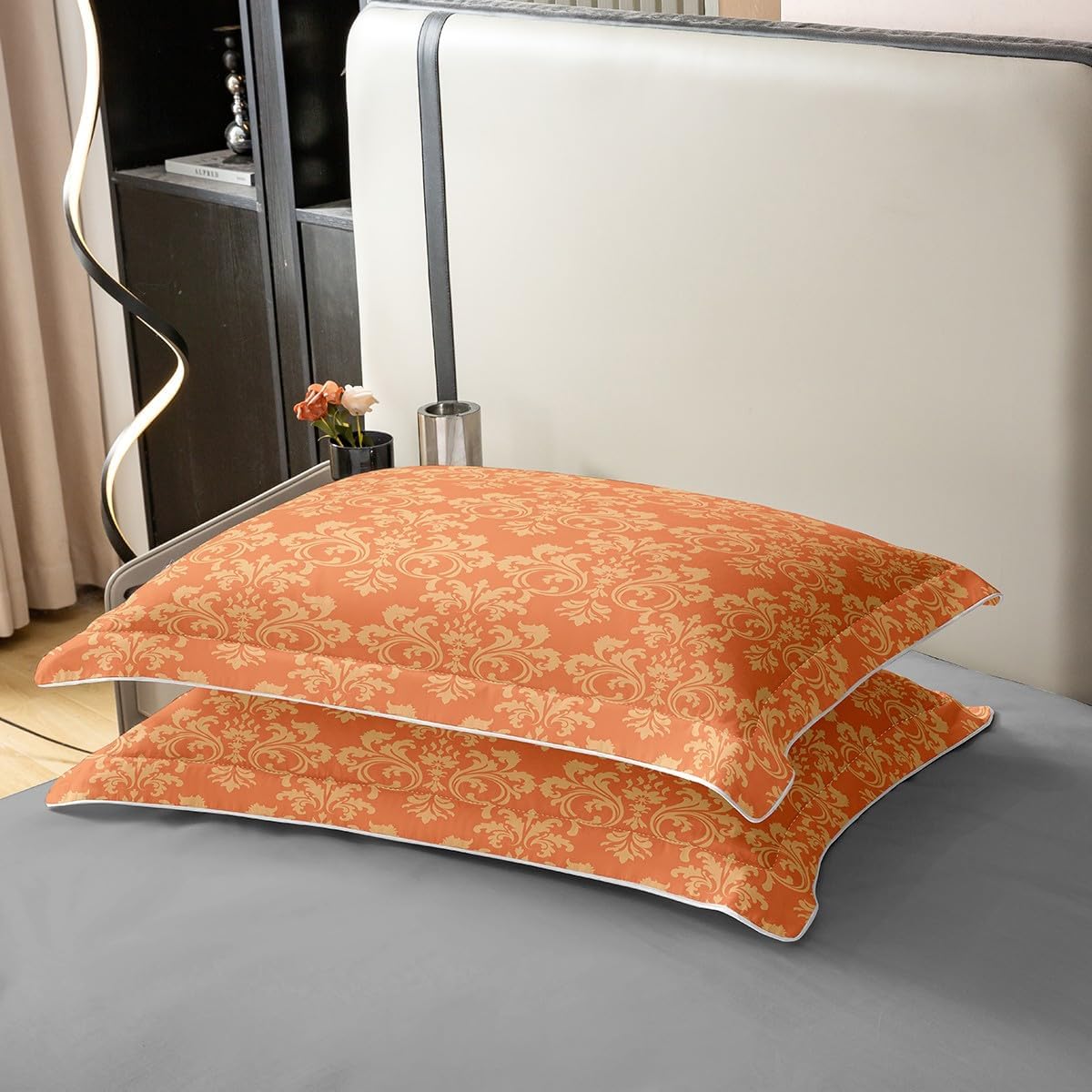 Erosebridal Damask Cotton Duvet Cover Set for Kids