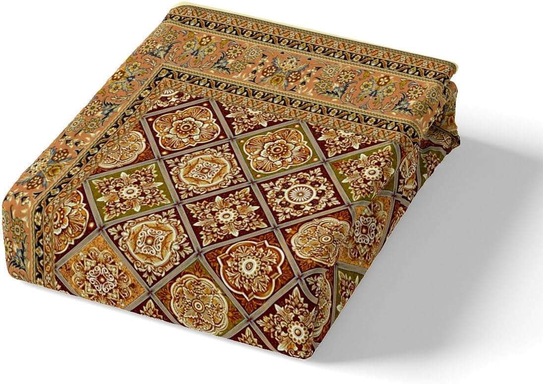 Feelyou Boho Paisley Duvet Cover Set Kids