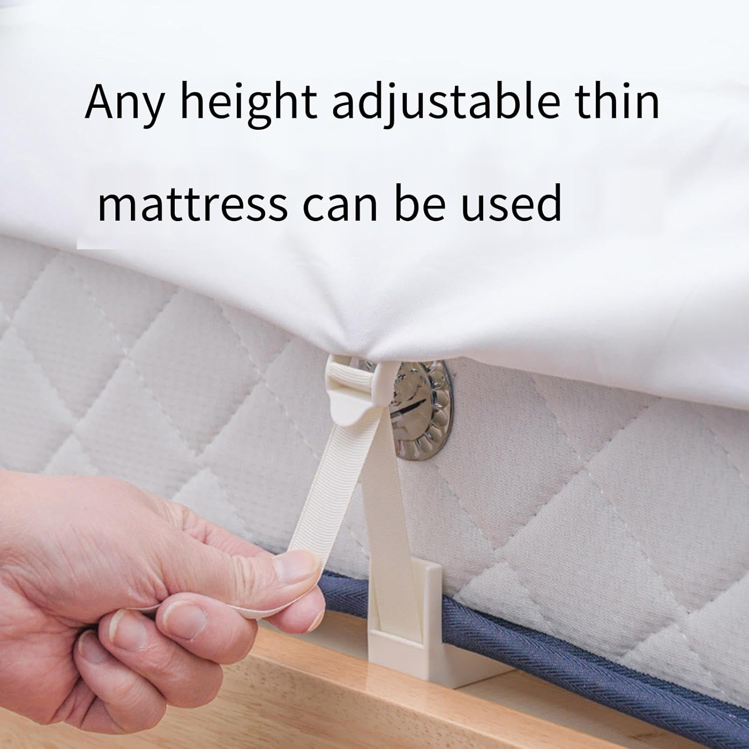 WOXXIY Sheet Fastener with Adjustable Height and Anti-Slip Design