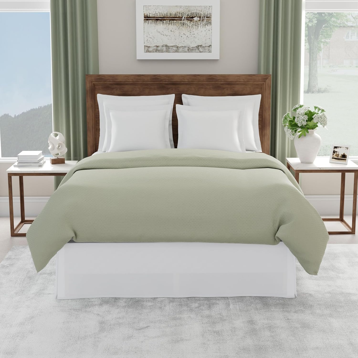 TODAYS HOME Home Classic Bed Skirt Dust Ruffle Twin XL