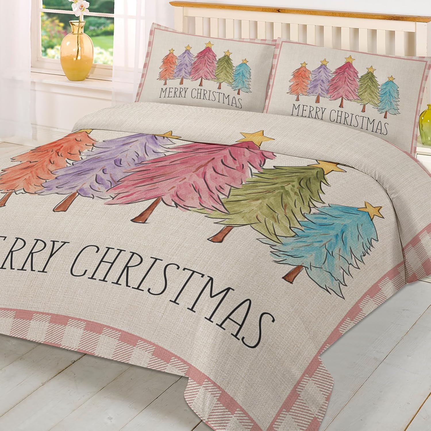 LooPoP Christmas Comforter Set California King