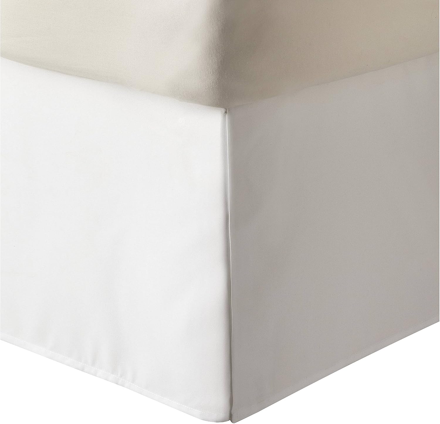 Room Essentials King Bedskirt White 14 Drop