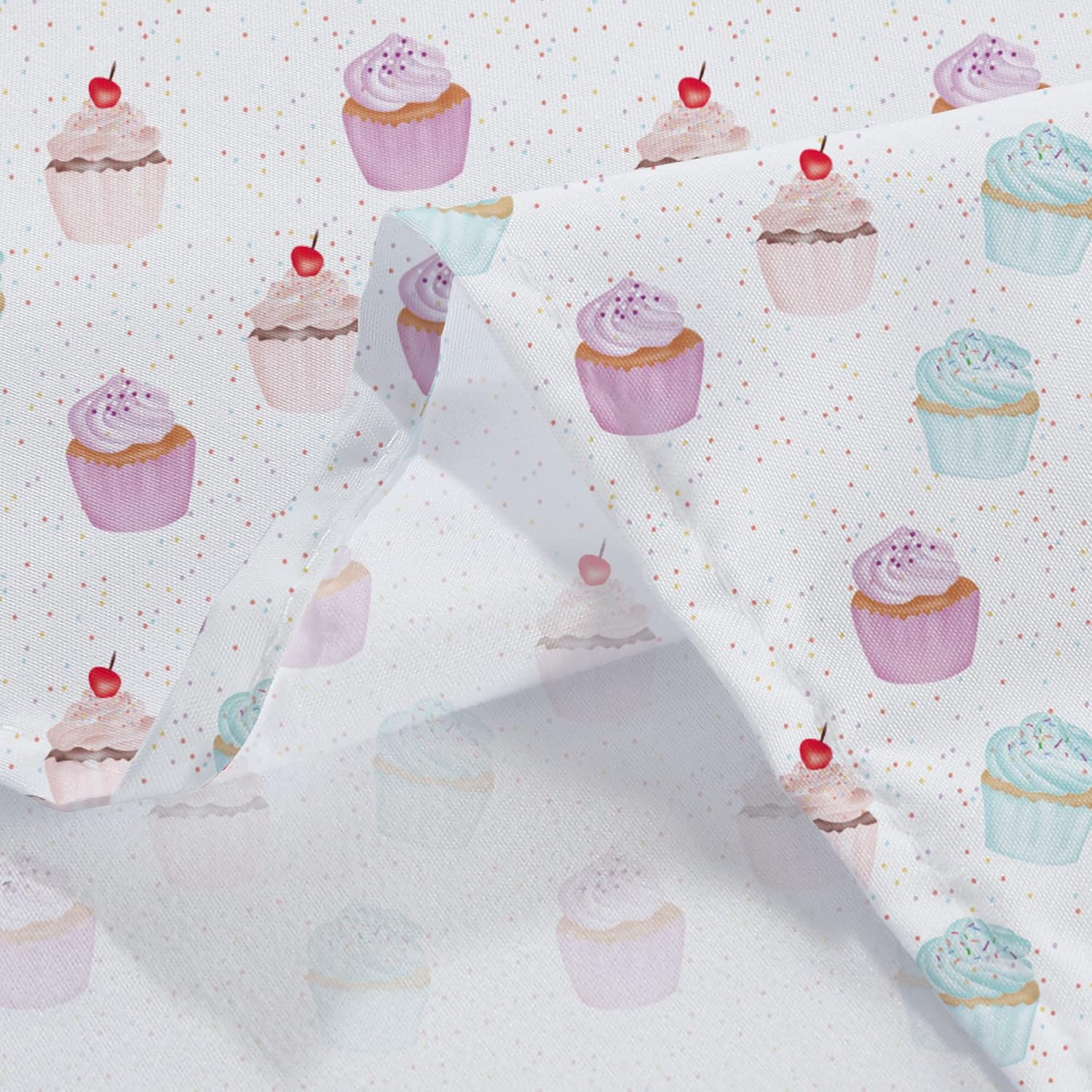 Softan Kids Bed Sheet Set Twin Size Ice Cream Pattern
