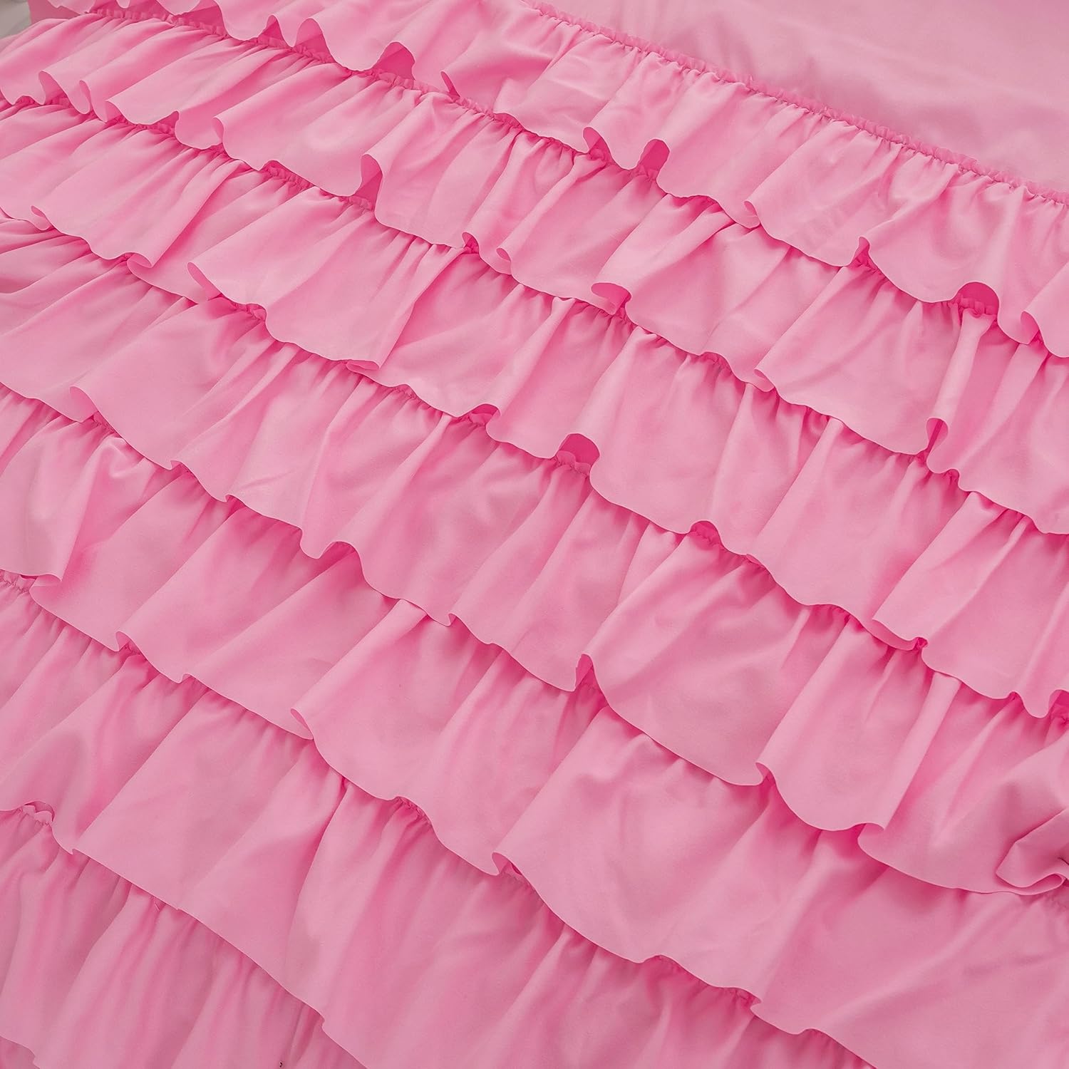 MWMWMW Pink Princess Comforter Set for Girls