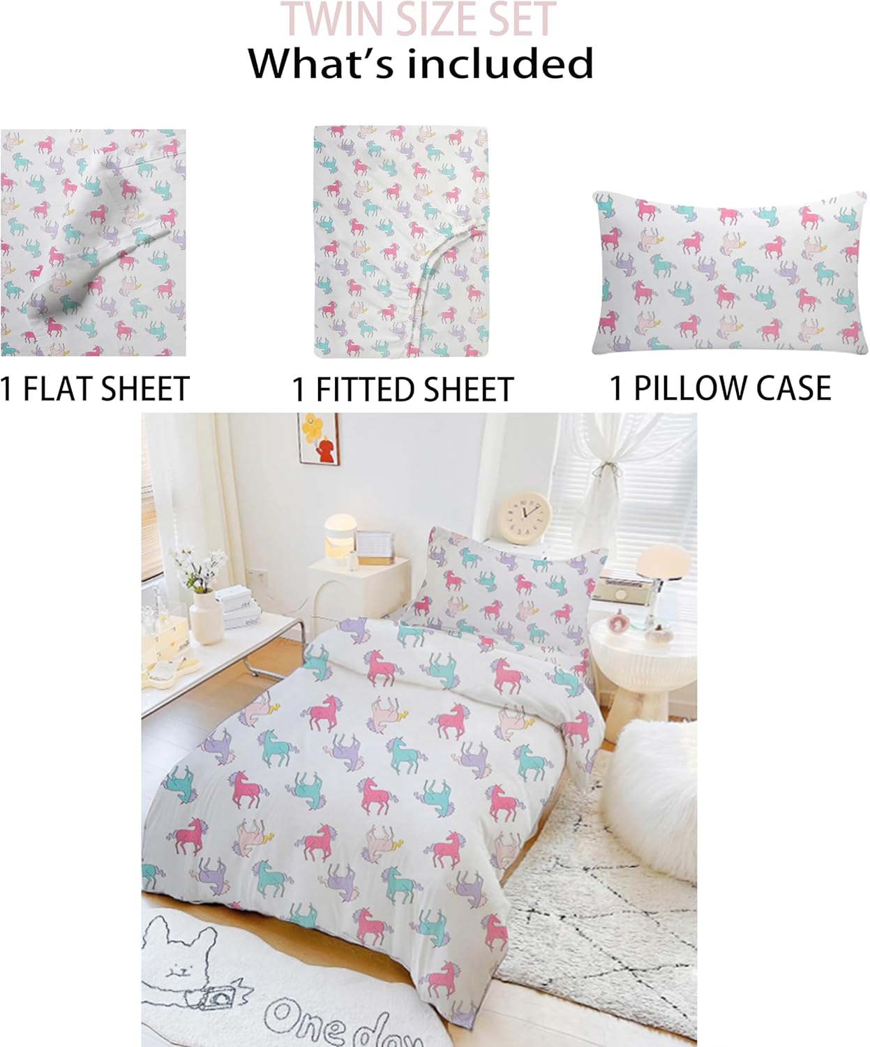 LITTLE CELEBRITY Twin Sheet Set Kids
