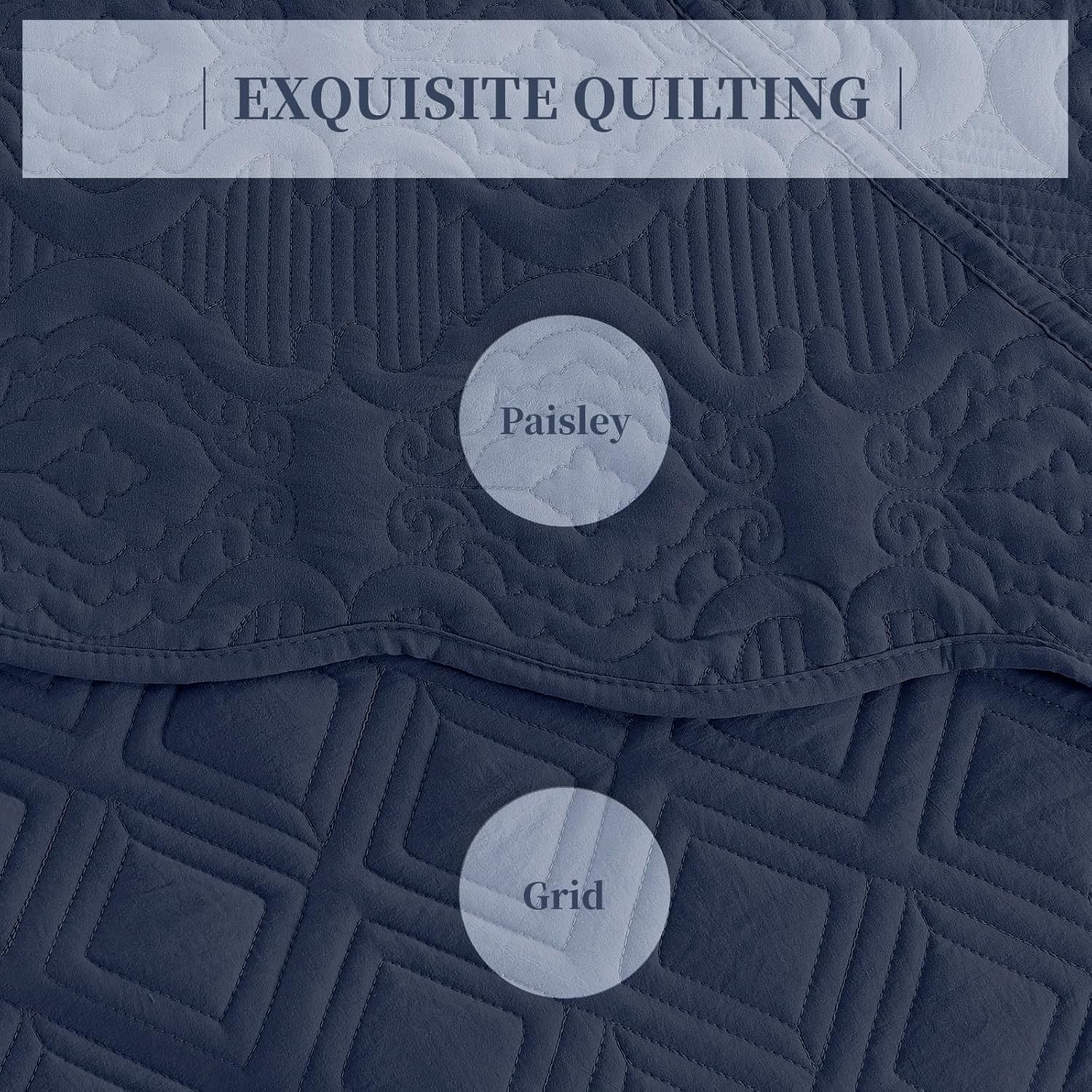 Suchbed California King Bedspread Set 128x120