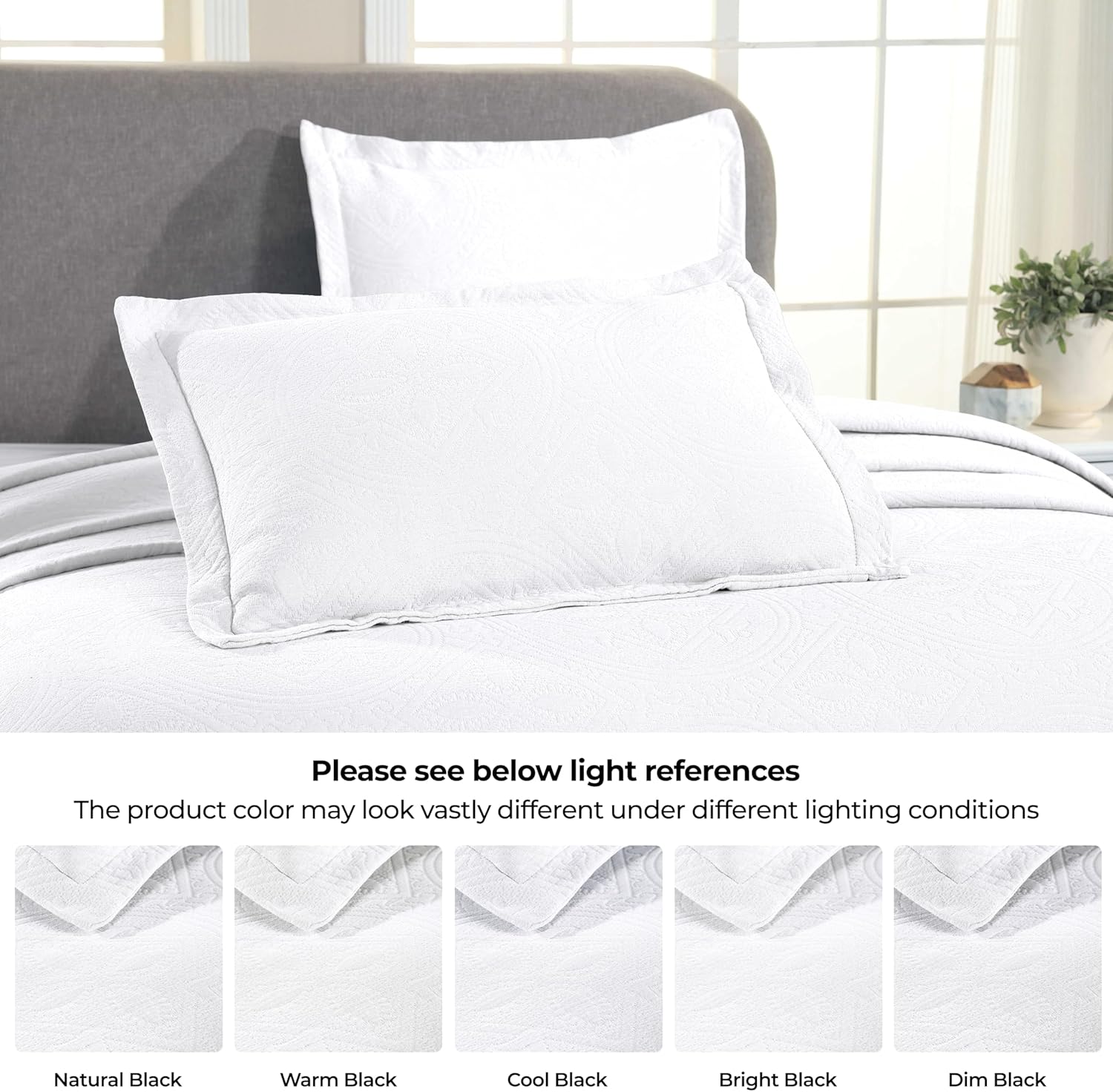 Superior 3 Piece Celtic Circles Cotton Bedspread Set