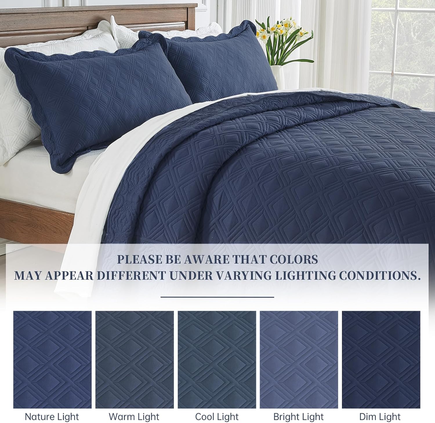 Suchbed California King Bedspread Set 128x120