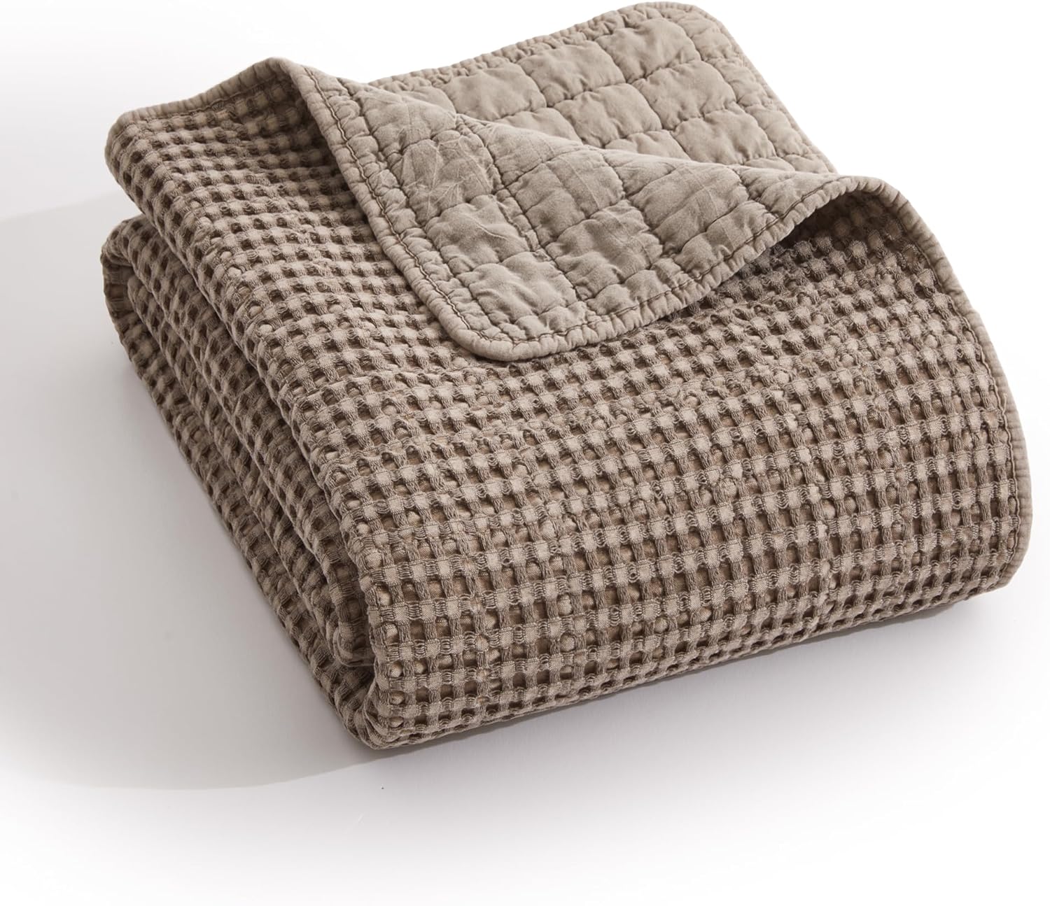 Levtex Home Mills Waffle Queen Bedspread Set