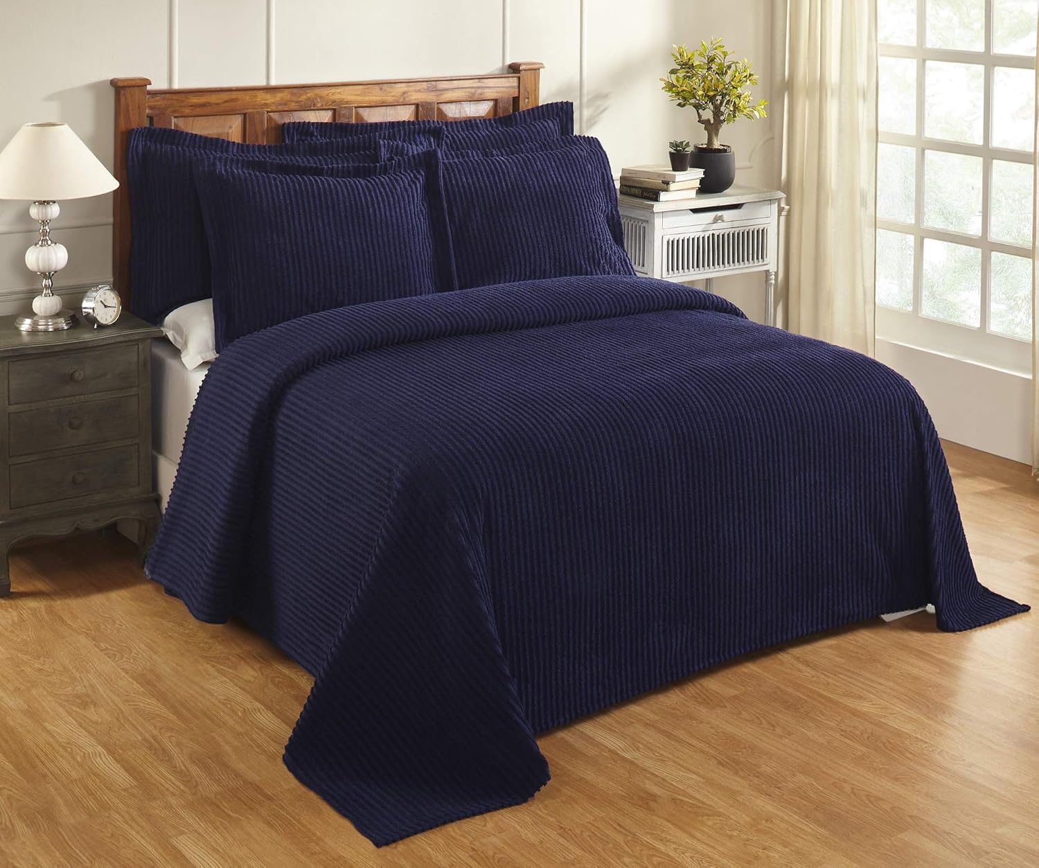 Better Trends Chenille Bedspread Set King Size