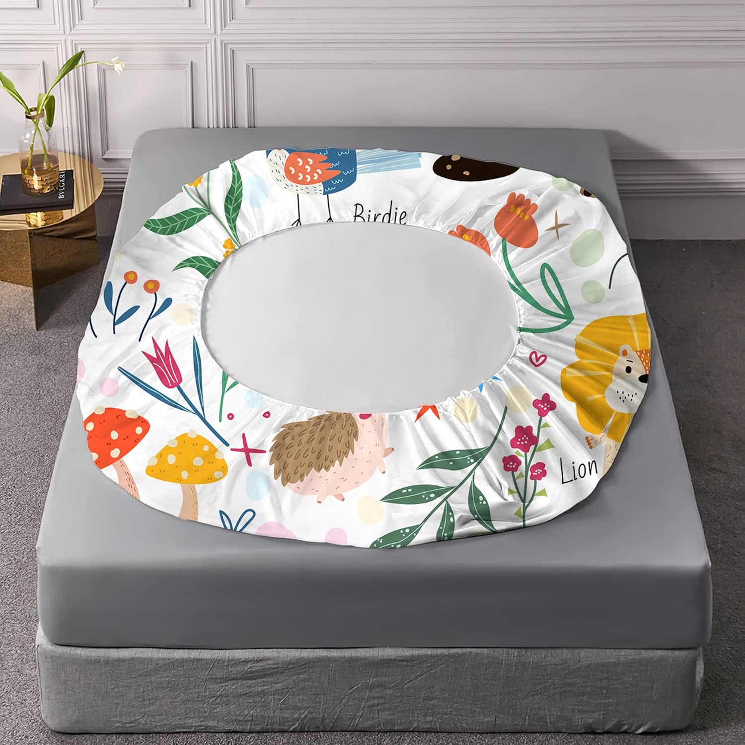 EDGZKO Queen Size Animal Print Bedding Set