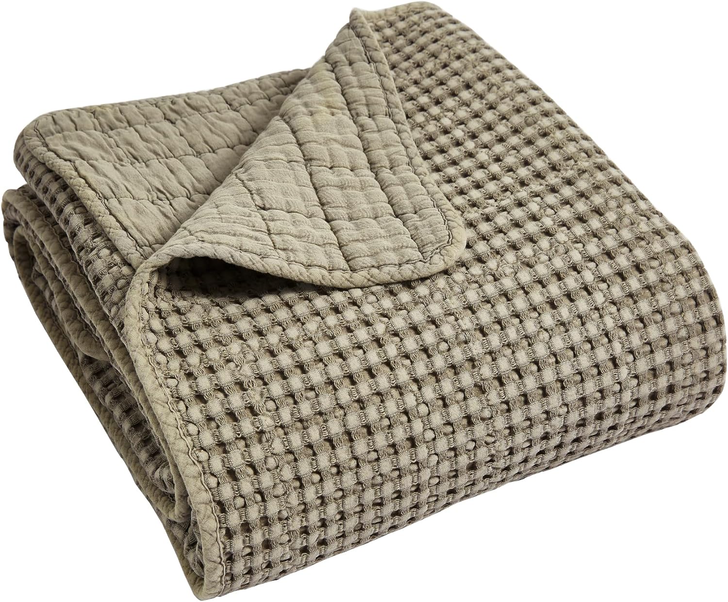 Levtex Home Mills Waffle King Bedspread Set