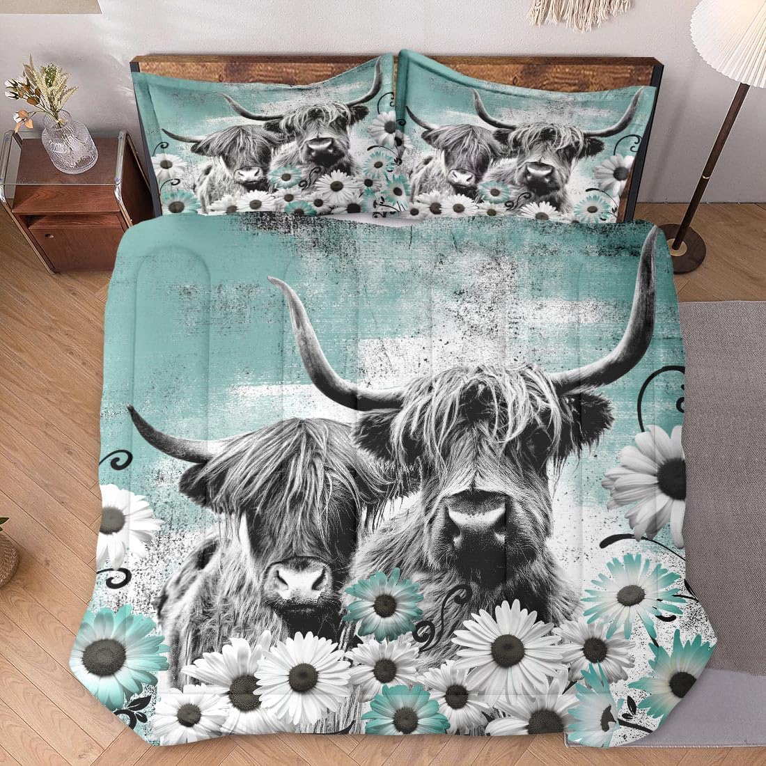 WeCozy Comforter Set Twin Size with Pillowcase 1