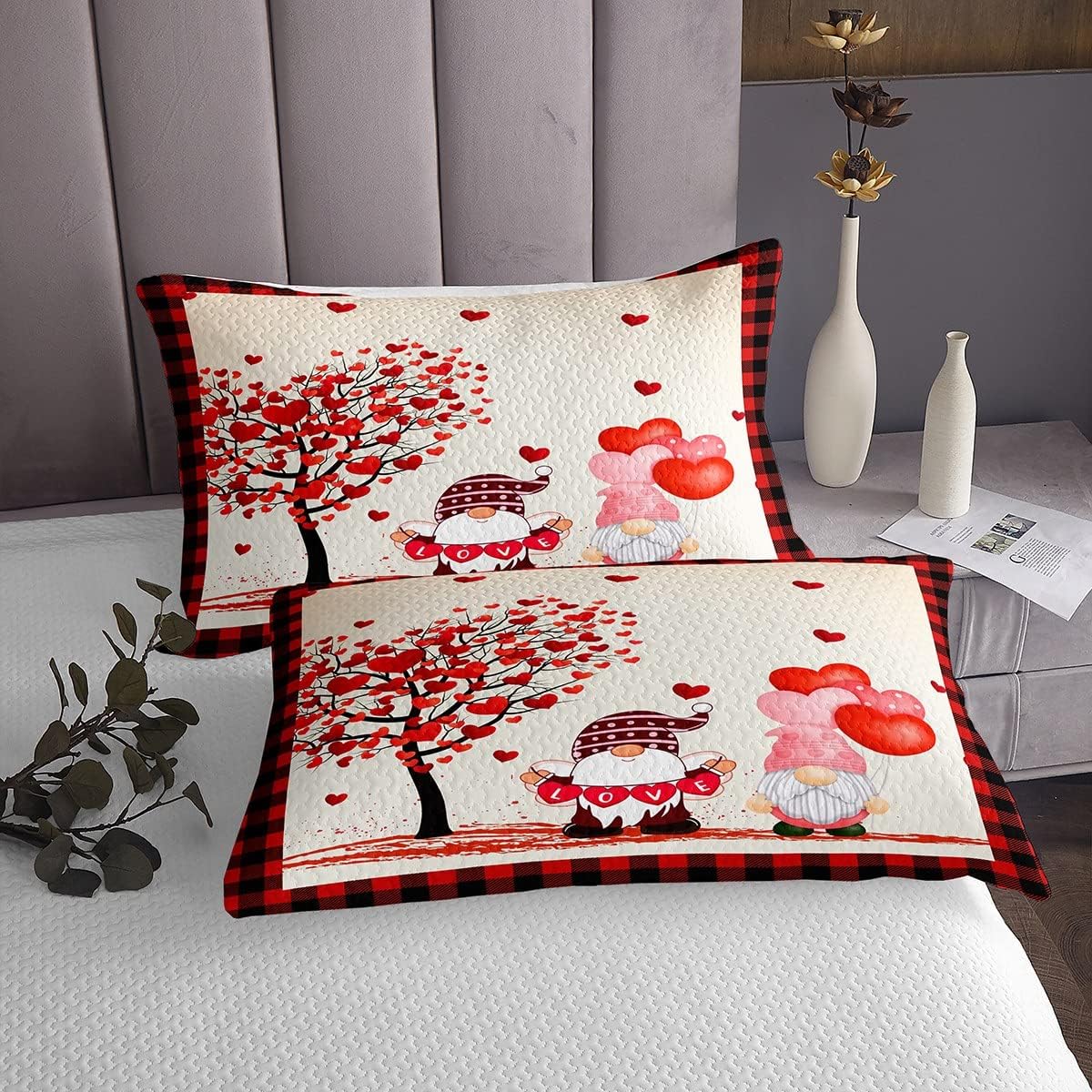 Erosebridal Romantic Queen Size Bedspread Set