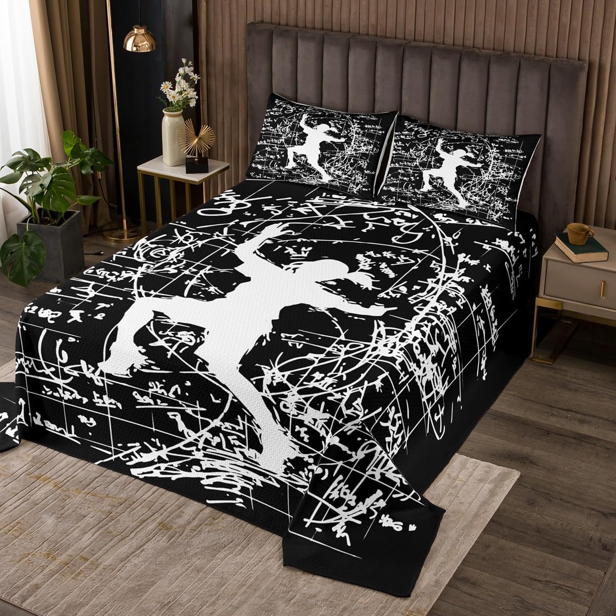 Erosebridal Rock Climbing Quilt Set Twin Size 2 Piece 1