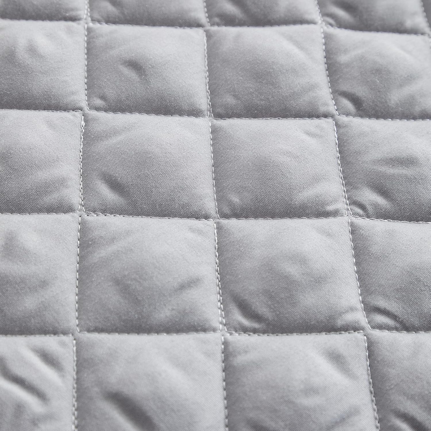 Ruffle Skirt Bedspread Set - 30 Long Drop - Queen Size Gray