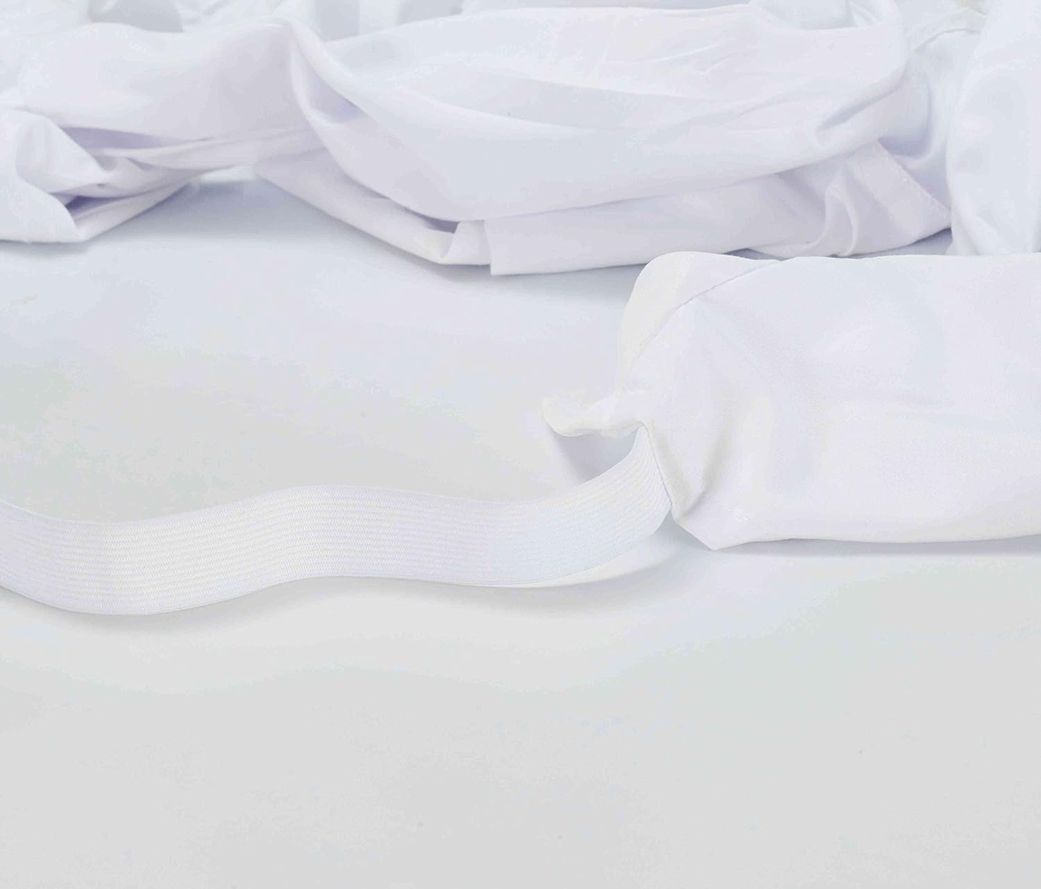 Sheets Beyond Super Soft Bed Skirt - 14 Drop Queen Size White