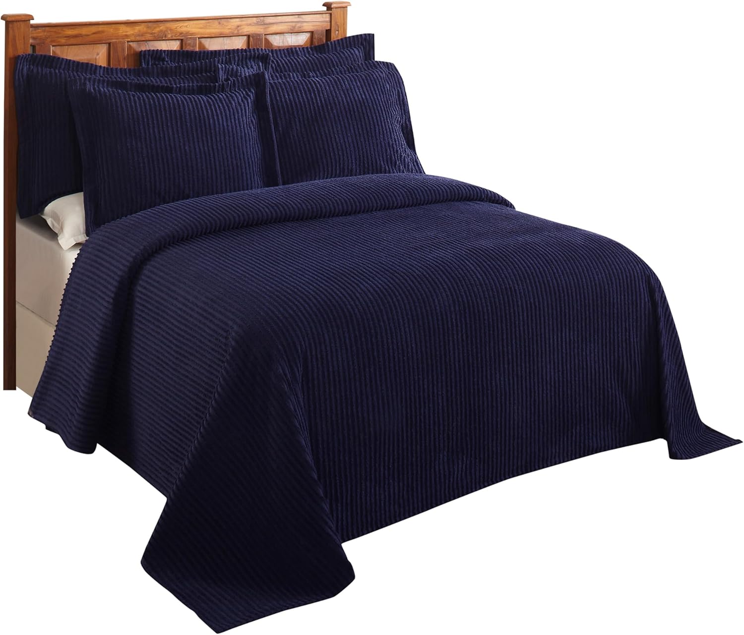 Better Trends Chenille Bedspread Set King Size