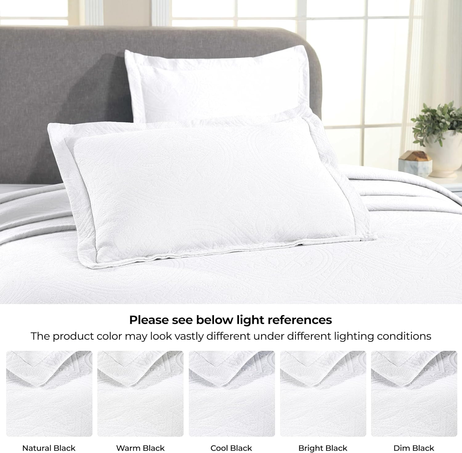 Superior 2 Piece Celtic Circle Cotton Bedspread Set