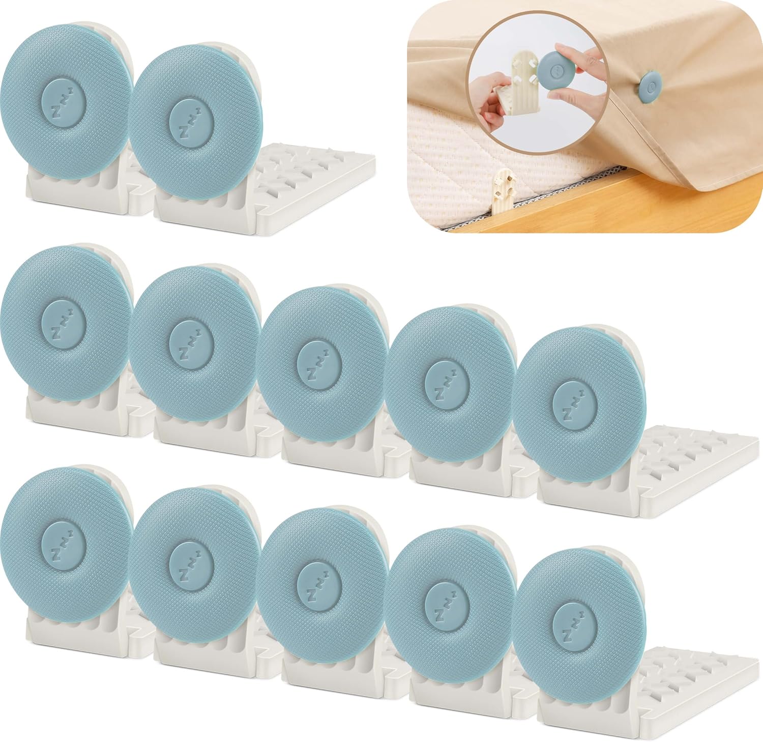 Cailoda Lock Sheet Holders Set of 12 Blue