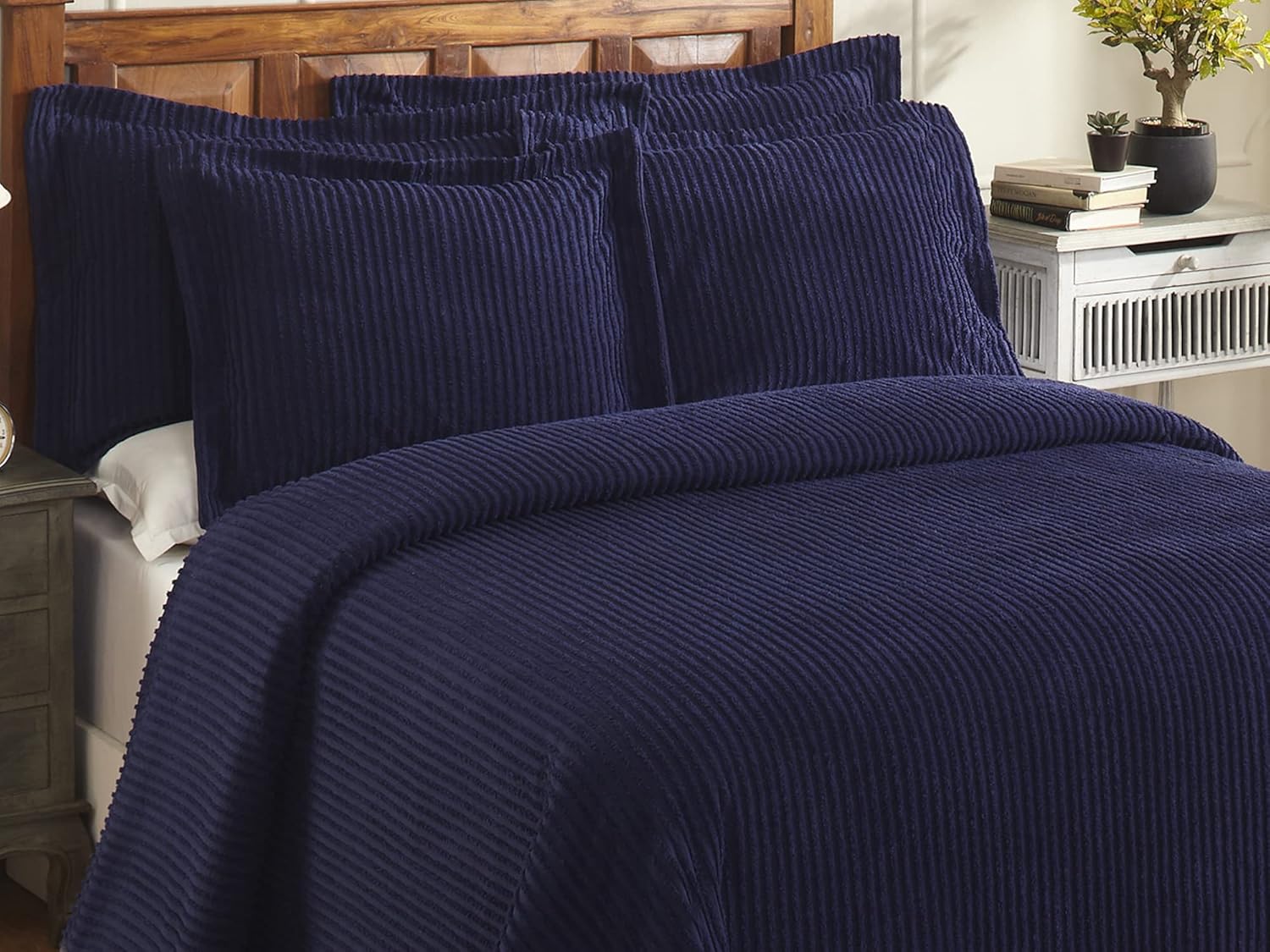 Better Trends Chenille Bedspread Set King Size