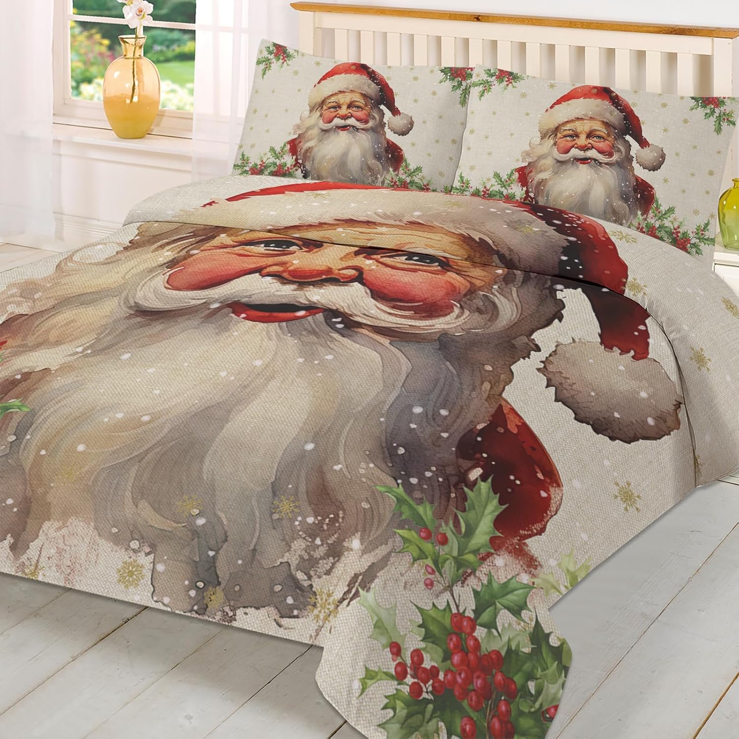 LooPoP Christmas Comforter Set California King 1