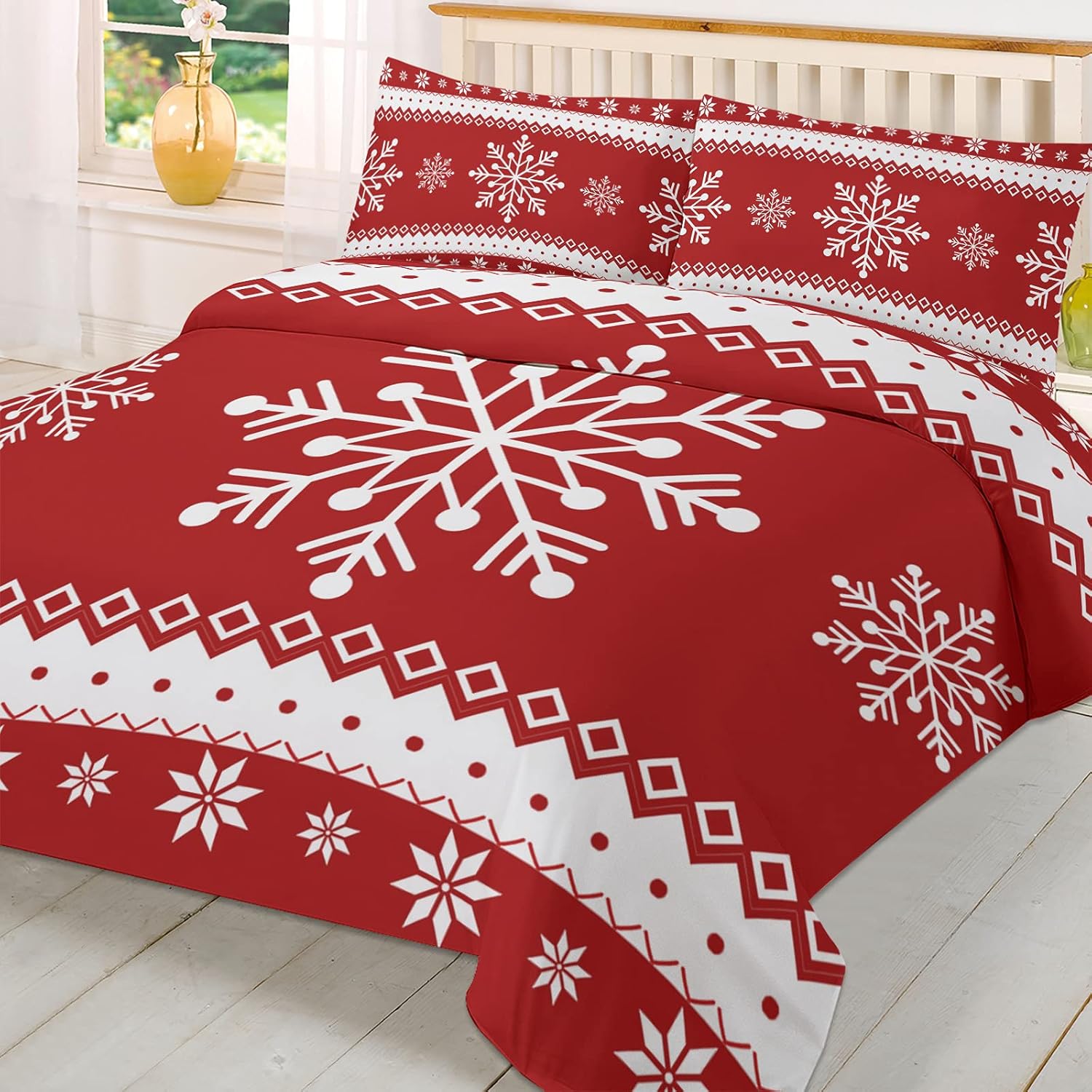 LooPoP Christmas Comforter Set for California King