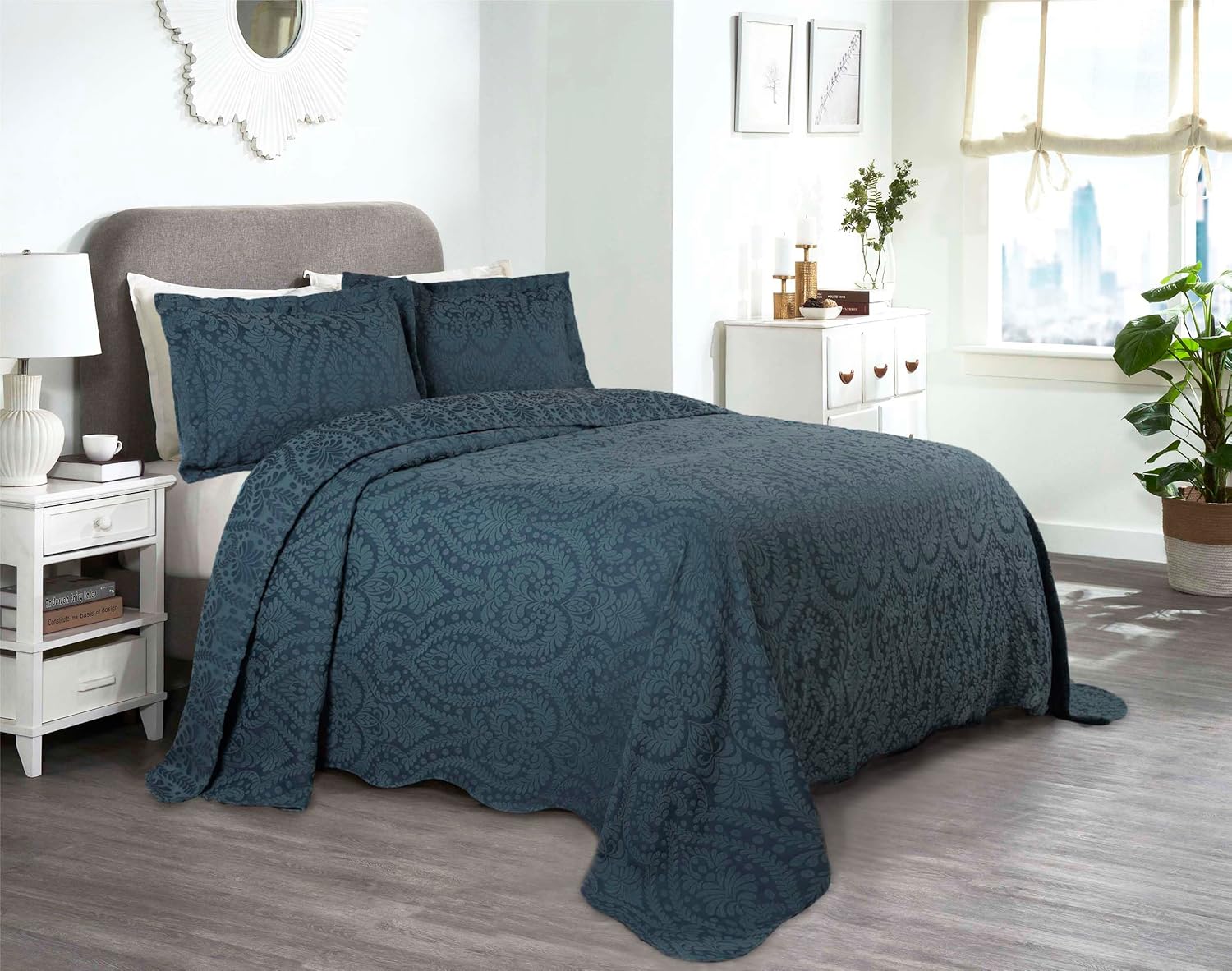 Superior Aspen Cotton Blend 2 Piece Bedspread Set 1