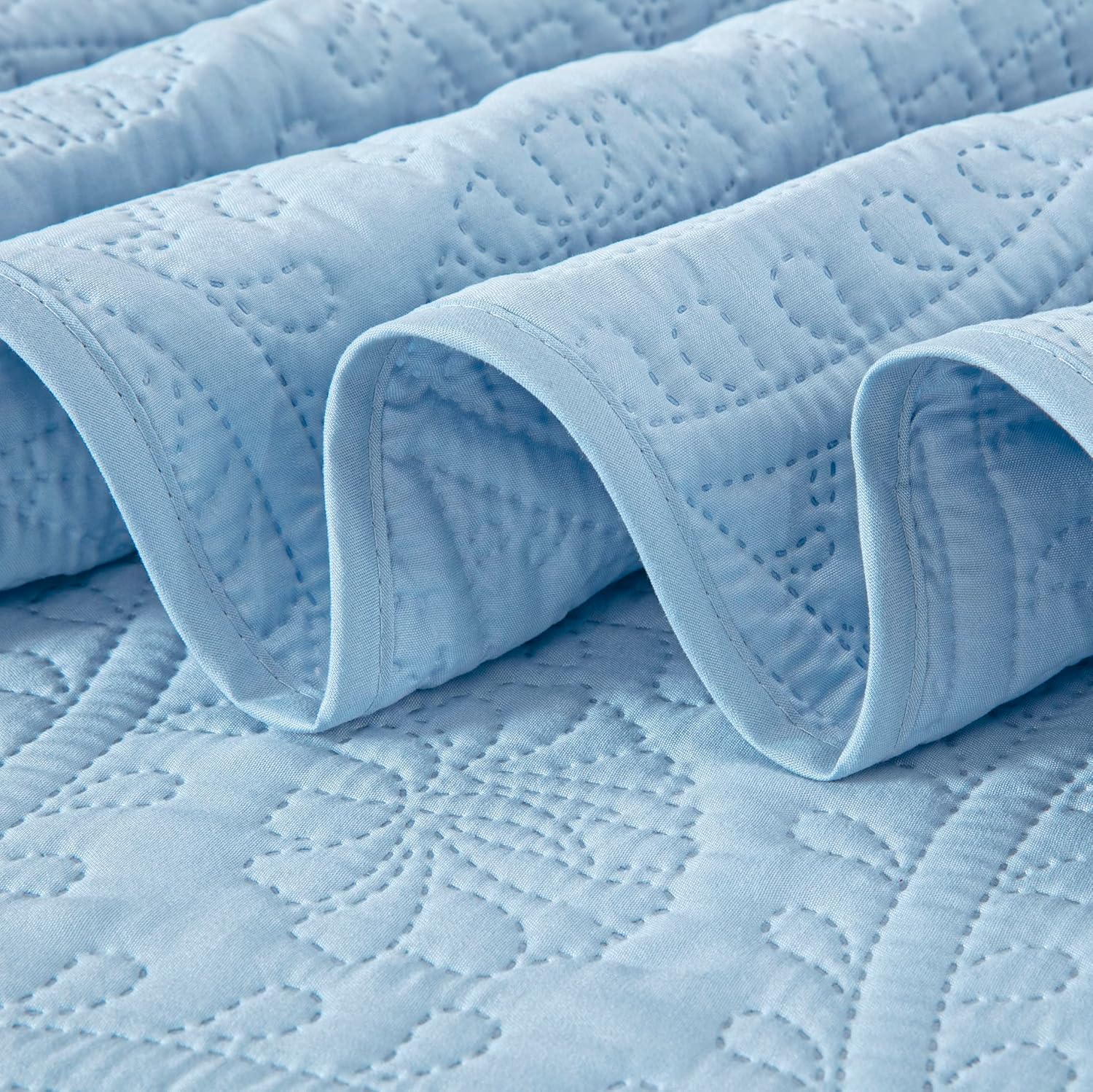 Chezmoi Collection Austin 3-Piece Bedspread Set