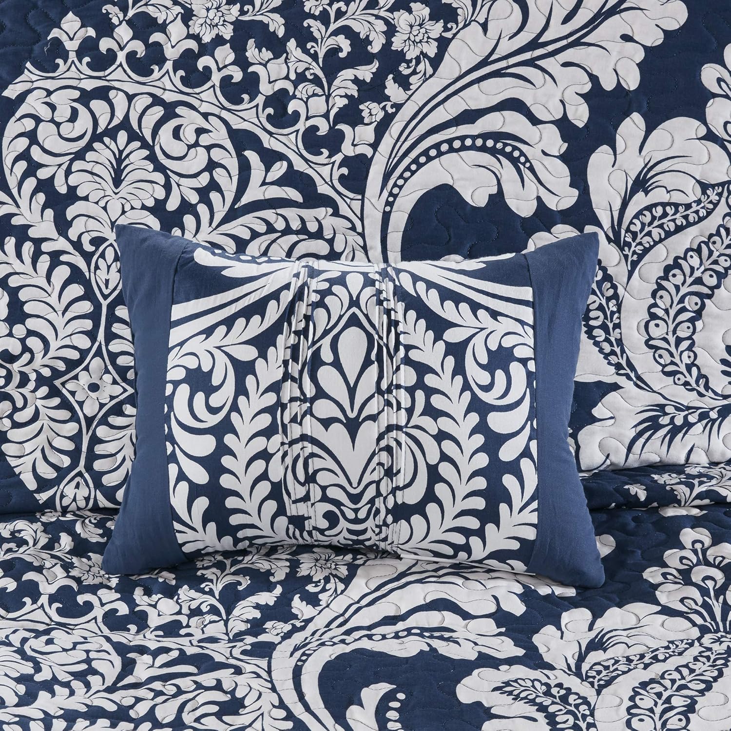 Madison Park Vienna Reversible Cotton Quilt 6 Piece Set