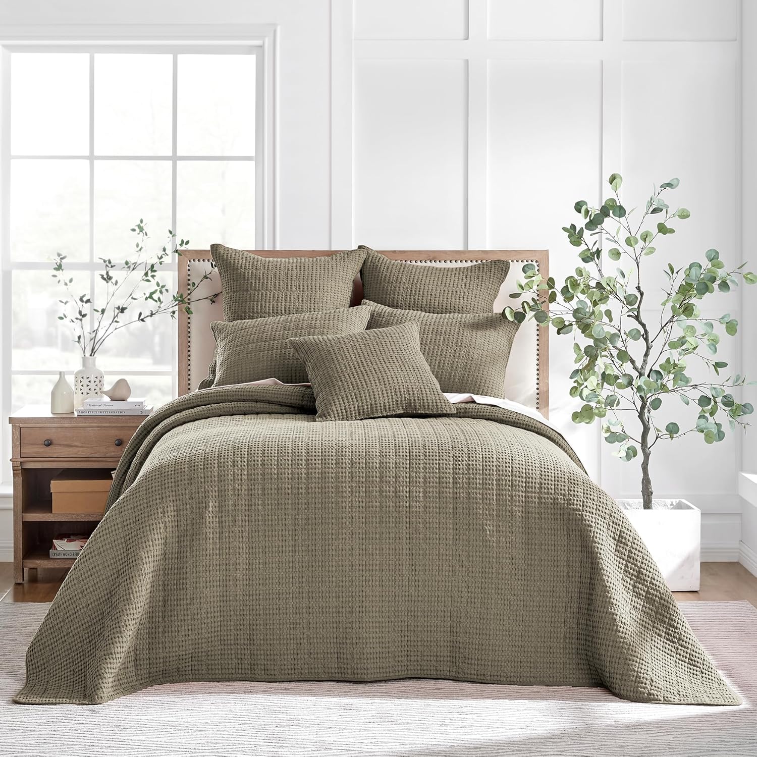 Levtex Home Mills Waffle King Bedspread Set