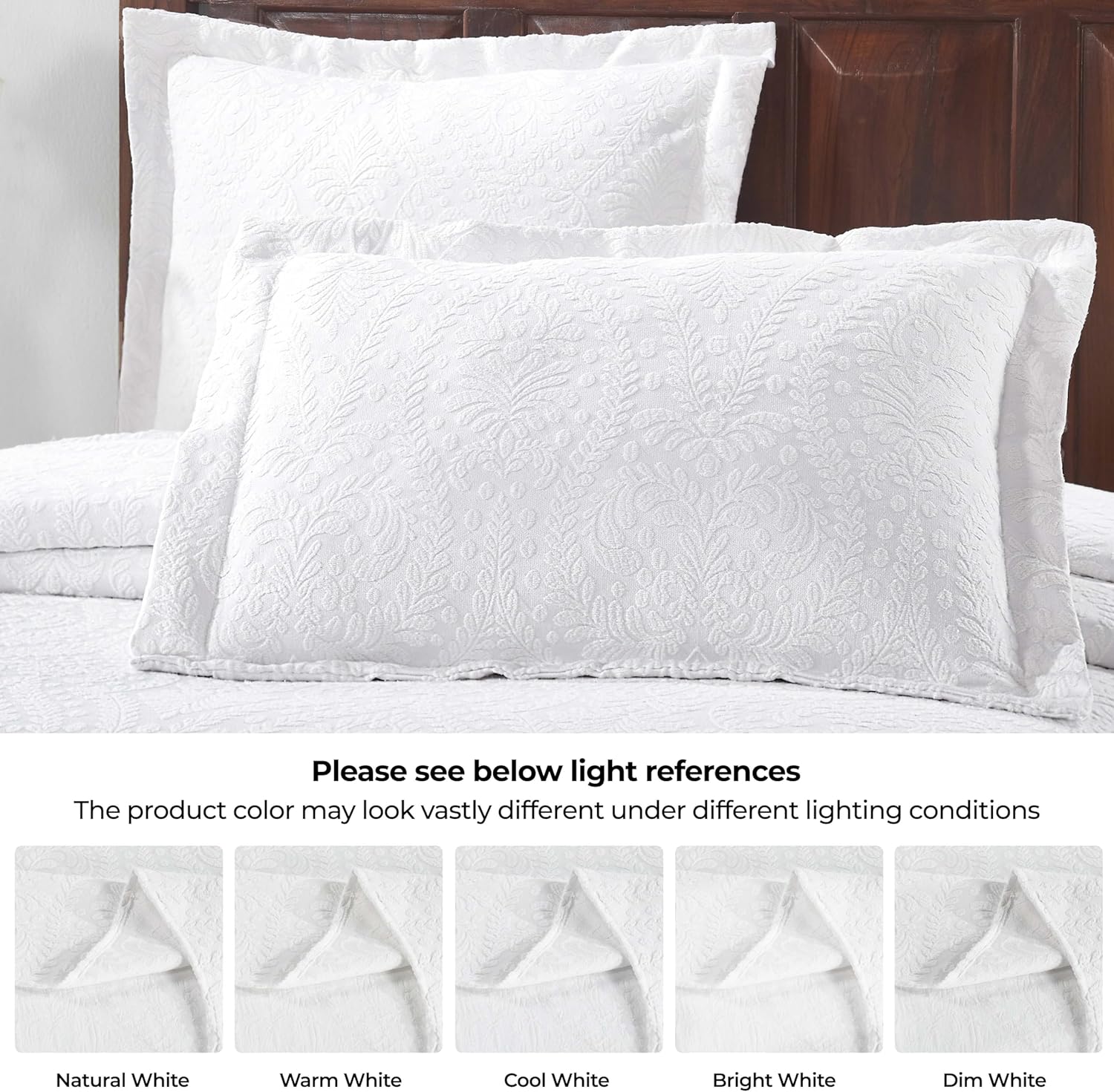 Superior Aspen Cotton Blend 3 Piece Bedspread Set 1