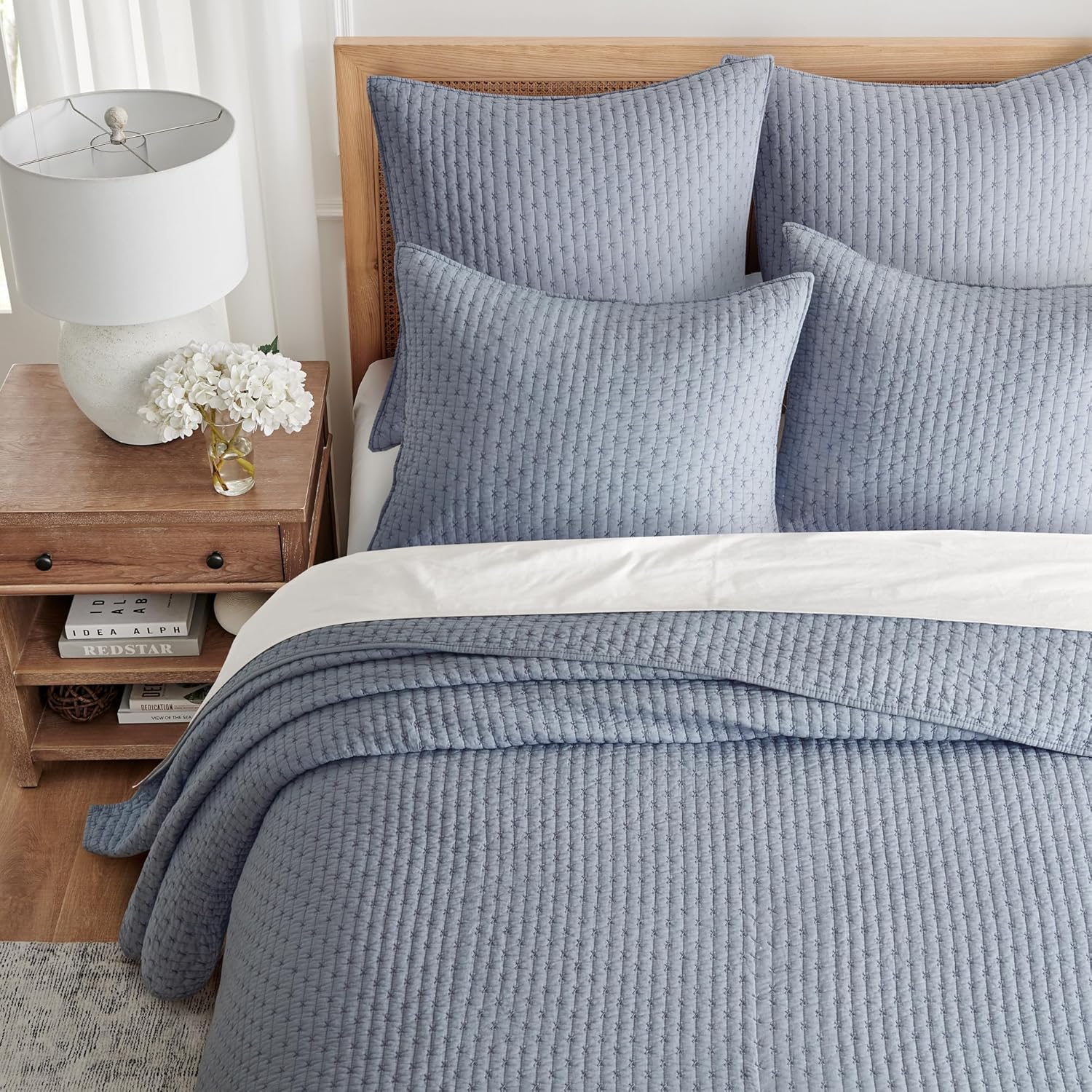 Levtex Home Cross Stitch Bedspread Set - King Size 1
