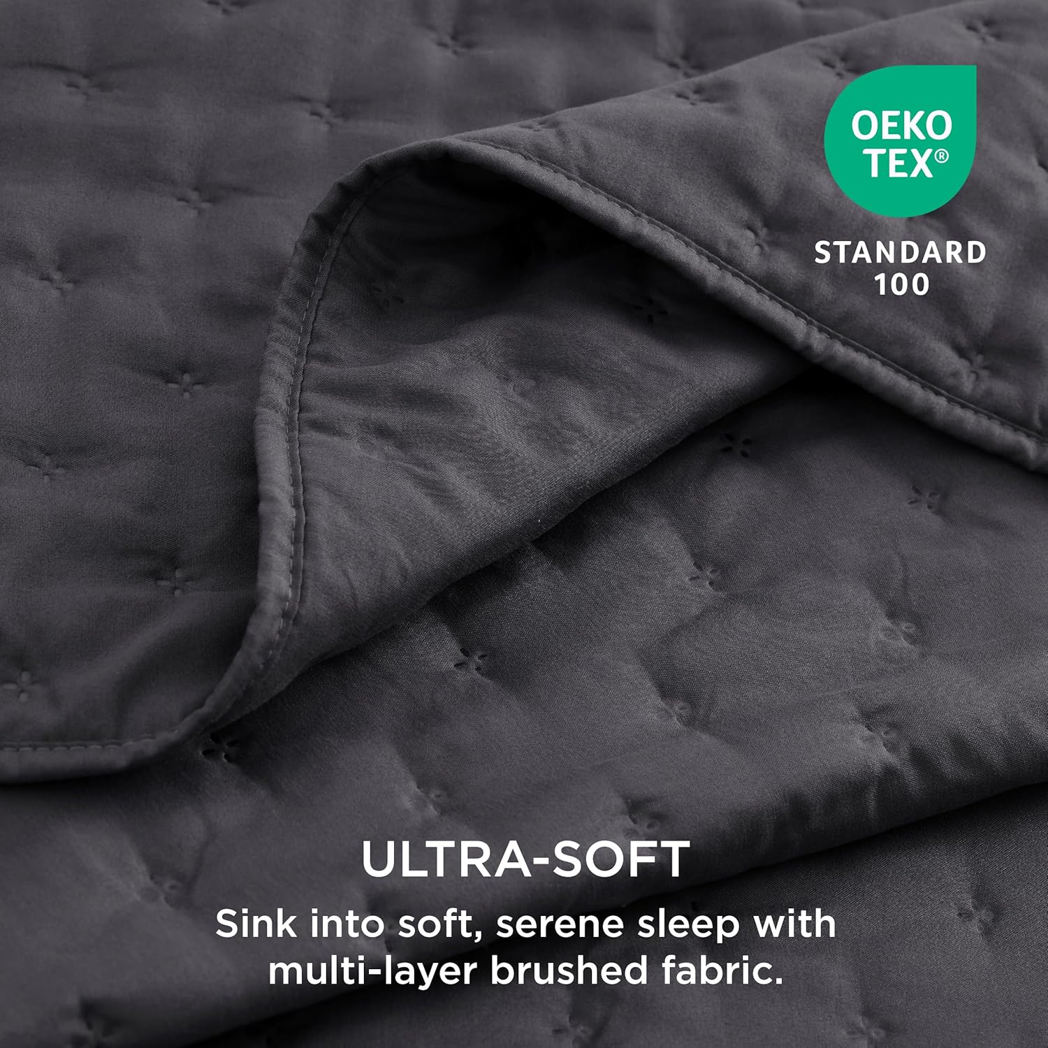 Bedsure California King Quilt Set - Ultra Soft Breathable