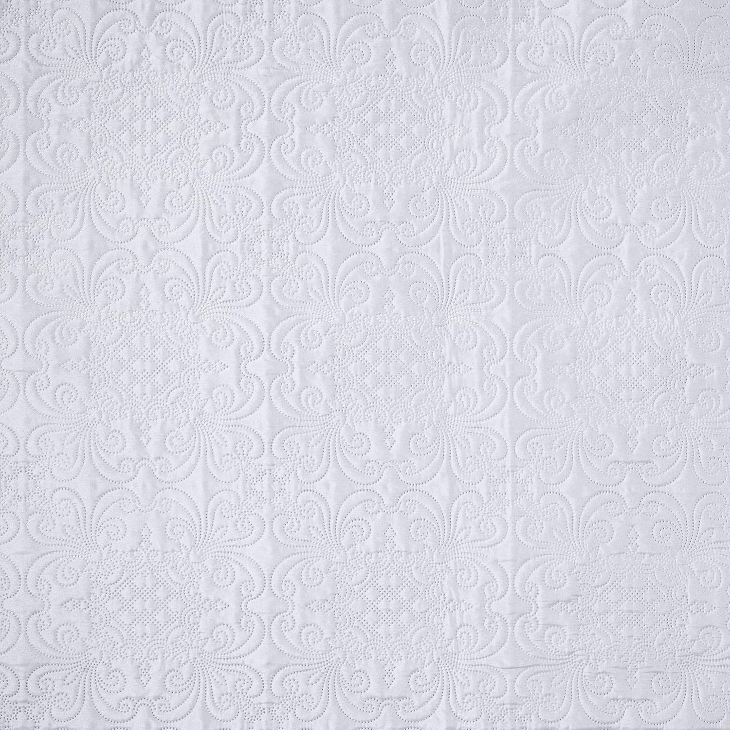 Chezmoi Luca 3-Piece Bedspread Set King Size White