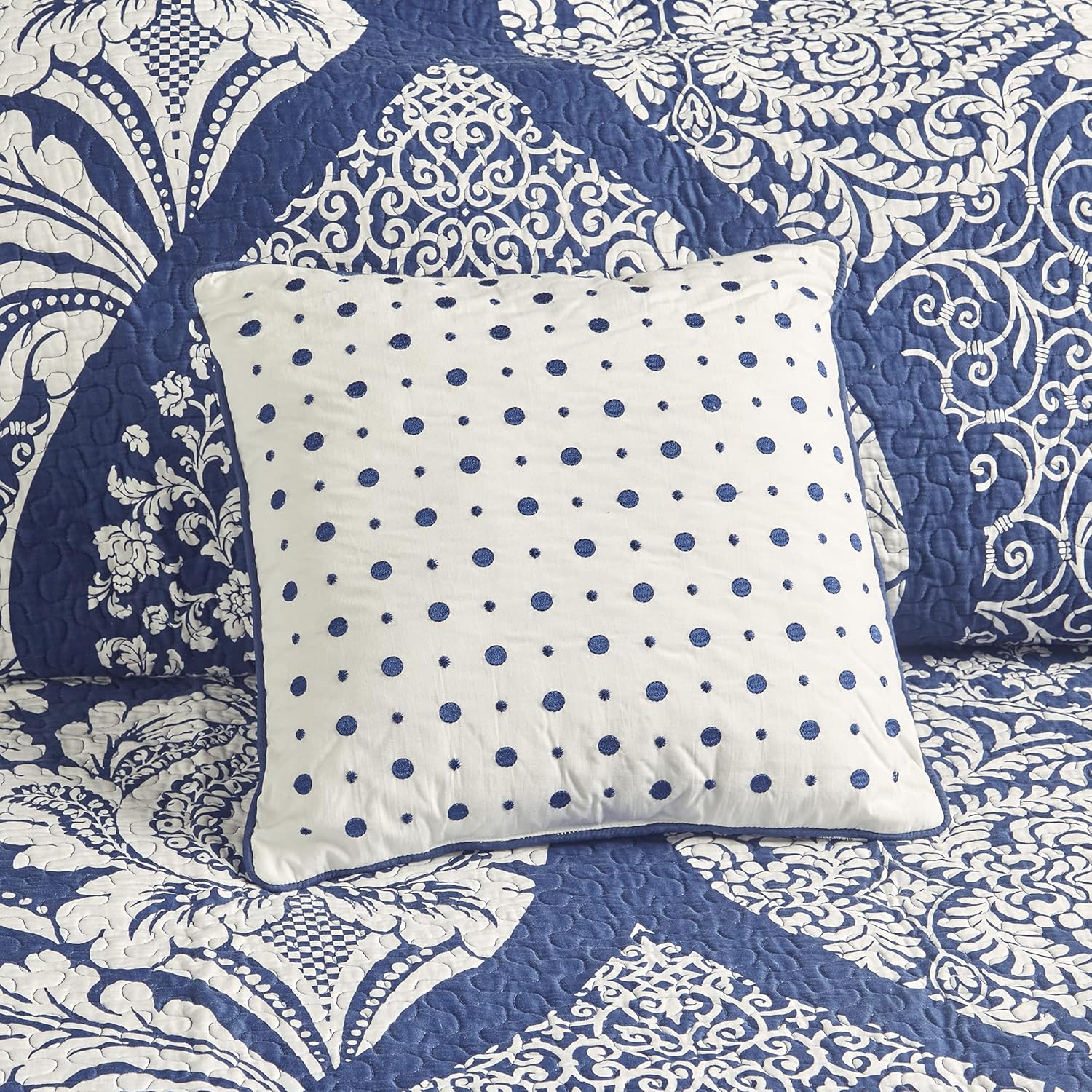 Madison Park Vienna Reversible Cotton Quilt 6 Piece Set
