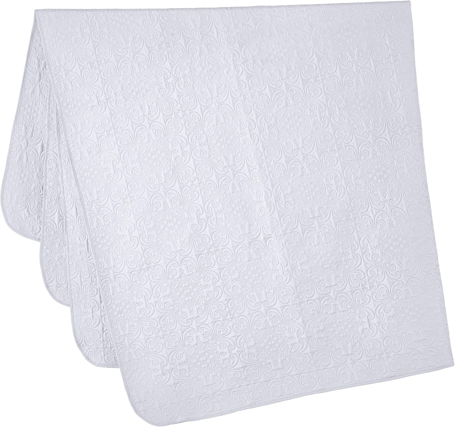 Chezmoi Luca 3-Piece Bedspread Set King Size White