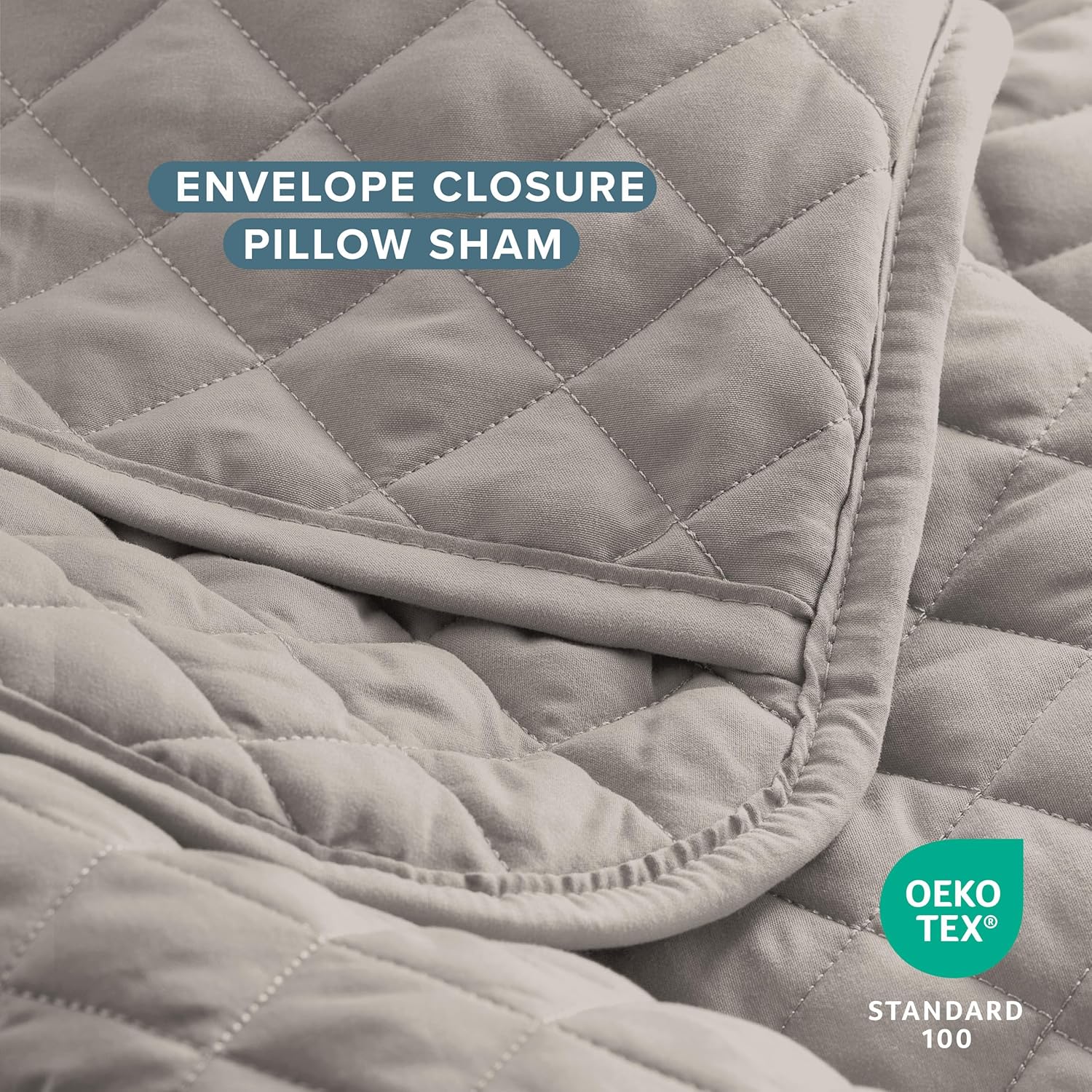Bare Home Coverlet Set - TwinTwin XL Light Grey