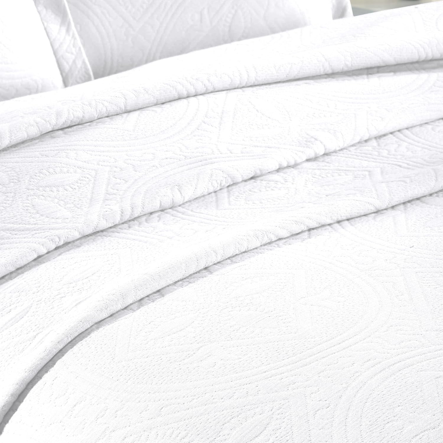 Superior 3 Piece Celtic Circles Cotton Bedspread Set