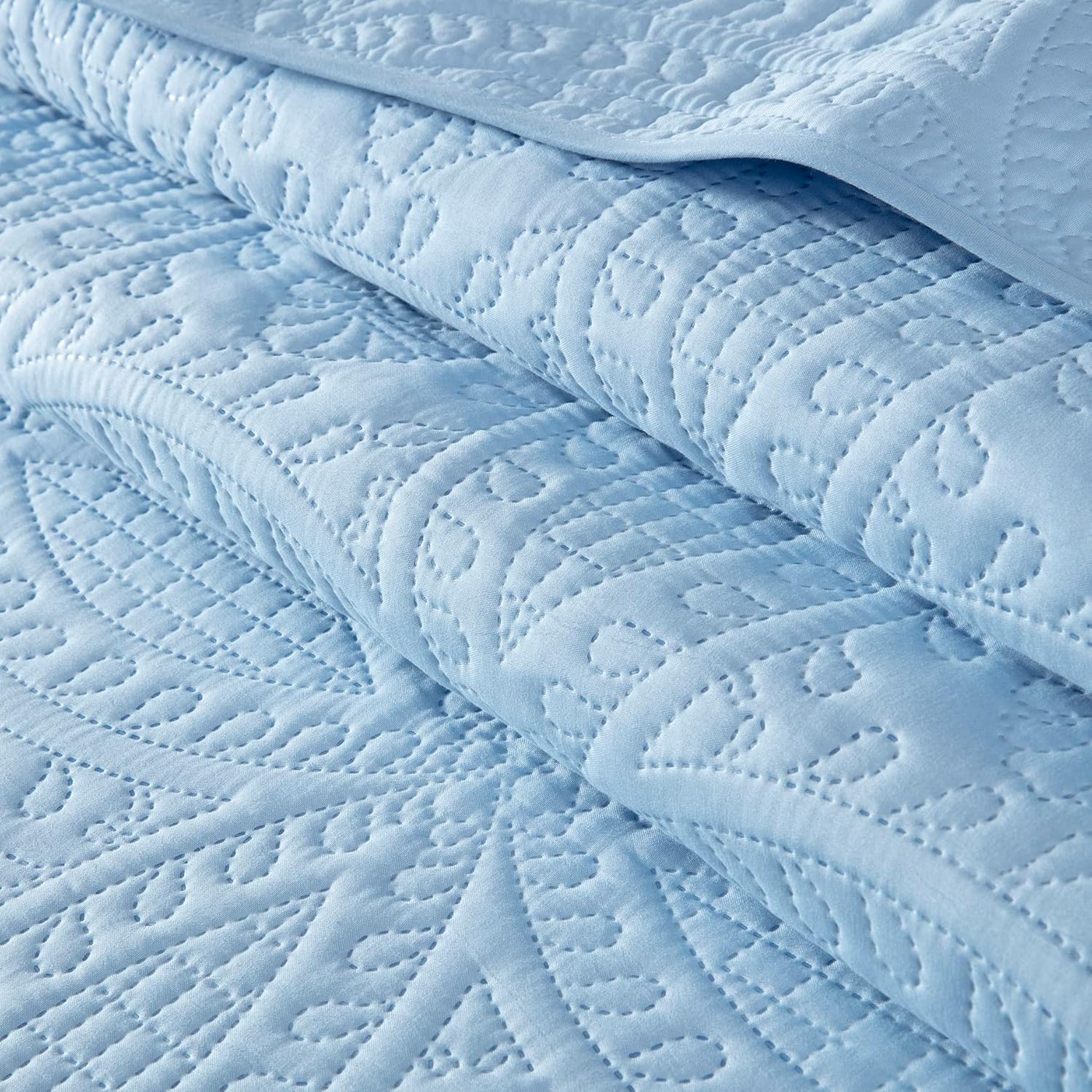 Chezmoi Collection Austin 3-Piece Bedspread Set