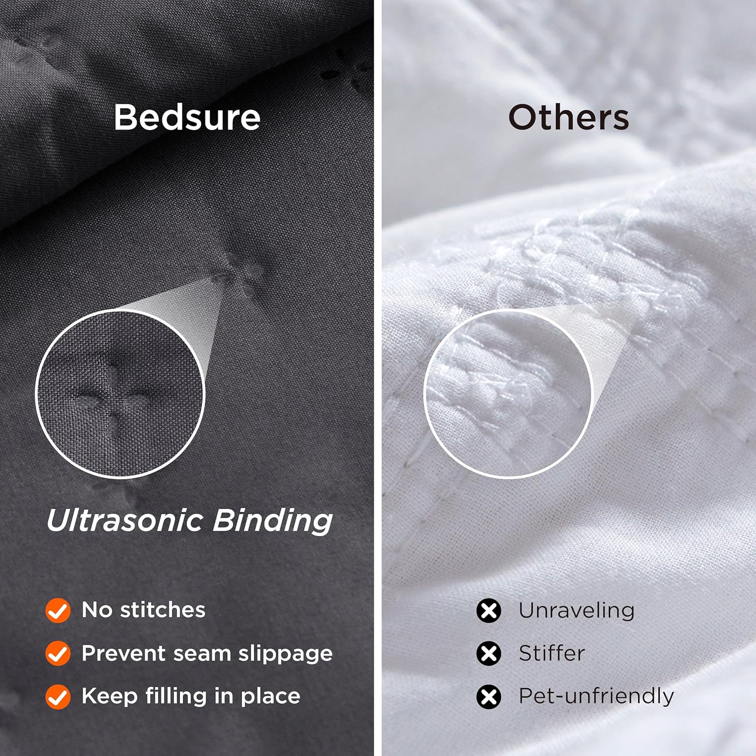Bedsure California King Quilt Set - Ultra Soft Breathable