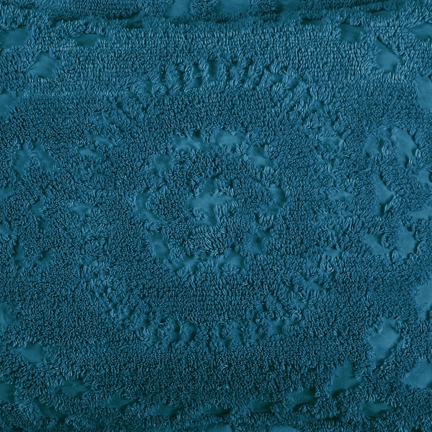 Better Trends Chenille Bedspread Set 3 Pieces Teal