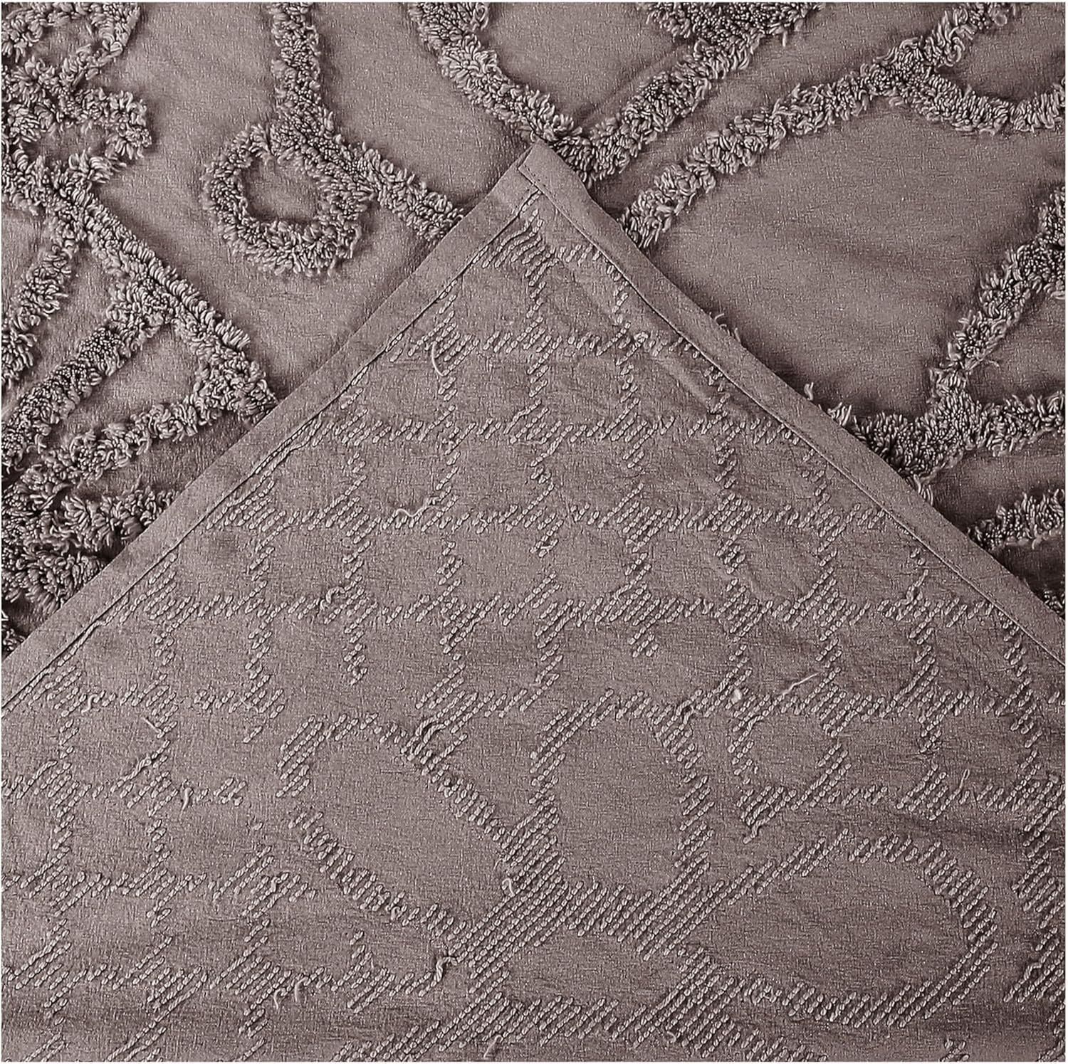 Better Trends Chenille Bedspread Queen Size Set 1